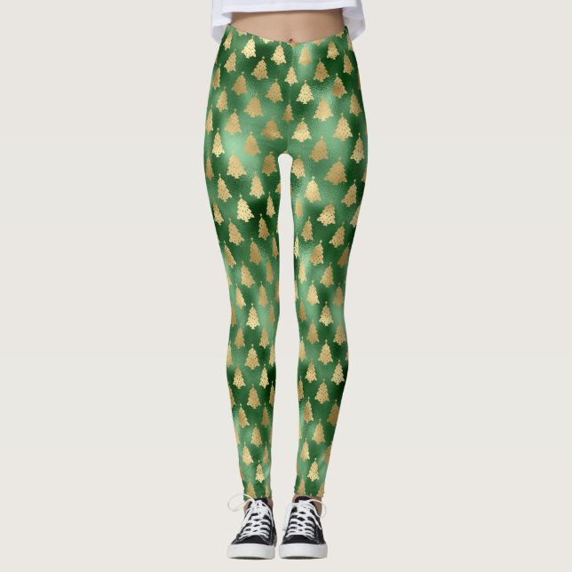 Christmas Glam Leggings (Front)