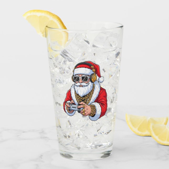 Christmas Glass Cup (Front Ice)