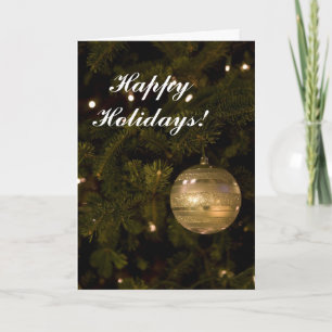 Christmas Glimmer, Happy Holidays! Holiday Card