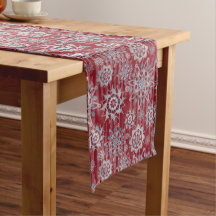 Christmas Glitter-Ice Cycles and Snowflakes-Red