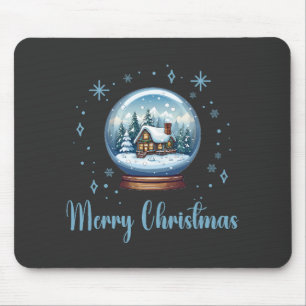 Christmas Globe Snow Magic Mouse Mat