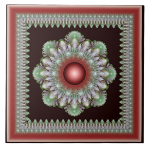 Christmas glossy bright decoration tile
