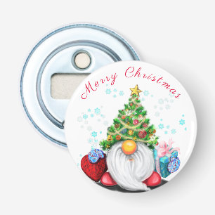 Christmas Gnome Bottle Opener