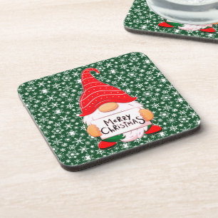 Christmas Gnome   Coaster
