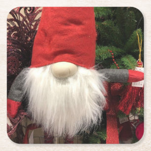 Christmas Gnome Coasters Joy Magic Holidays