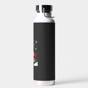 Christmas Gnome Dancing Gnome Family Christmas (4) Water Bottle