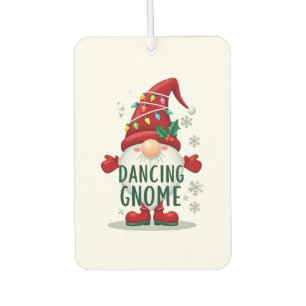 Christmas Gnome Dancing Gnome Family Christmas (6) Car Air Freshener