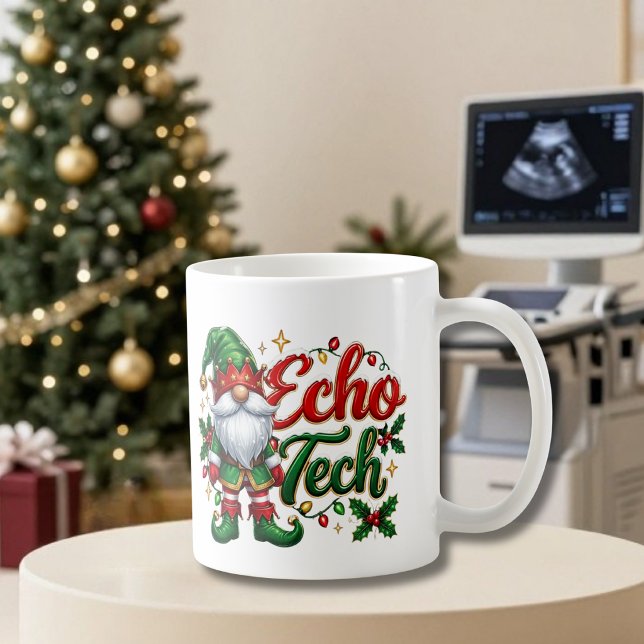 Christmas Gnome Echo Tech Coffee Mug (Christmas Gnome Echo Tech Coffee Mug)