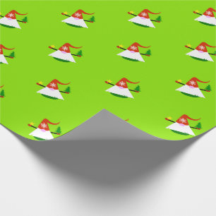 Christmas Gnome Holiday Gift Wrap