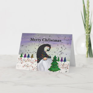 Christmas Gnome Holiday greeting cards