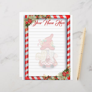 Christmas Gnome Lined