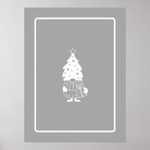 Christmas Gnome modern scandi decor