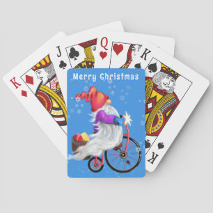 Christmas Gnome Playing Cards
