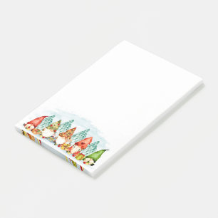 Christmas Gnome Post-it Notes