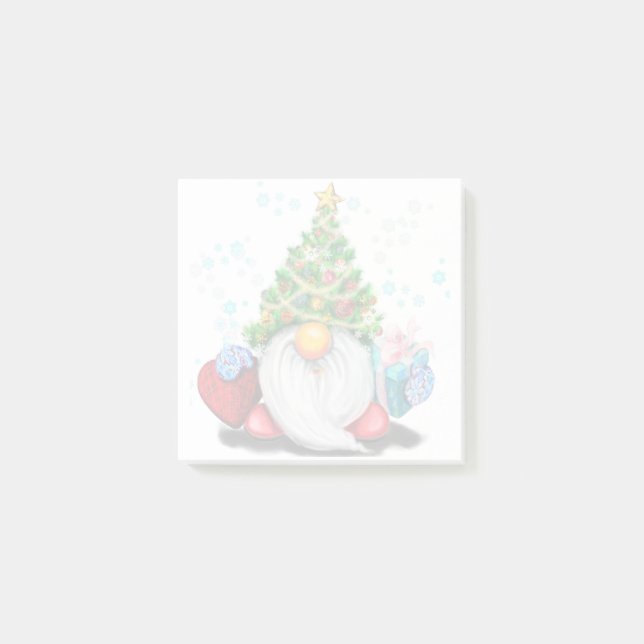 Christmas Gnome Post-it® Notes (Front)