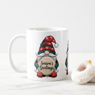 Christmas Gnome Season's Greetings Mug