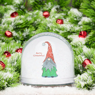 Christmas Gnome Snow Globe