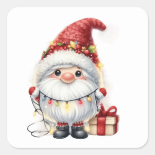 Christmas  Gnome Stickers