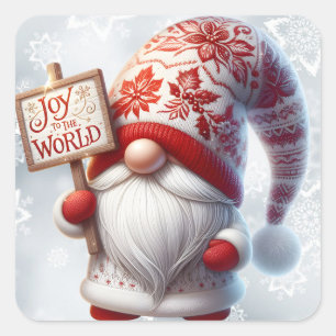 Christmas Gnome Stickers