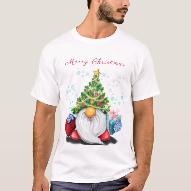 Christmas Gnome T-Shirt (Front)