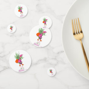 Christmas Gnome Table Confetti – Festive Holiday 