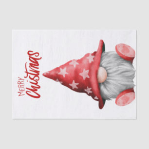 Christmas Gnome Tissue Paper
