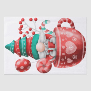 Christmas Gnome Tissue Paper