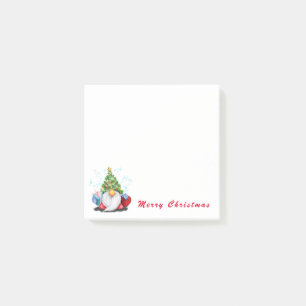 Christmas Gnome with Gifts For You Post-it Notes