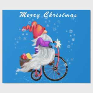 Christmas Gnome Wrapping Paper with Your Gifts