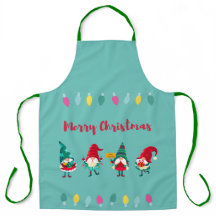 Christmas Gnomes  Apron