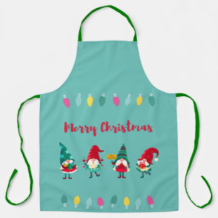 Christmas Gnomes Apron