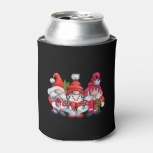 Christmas Gnomes  Can Cooler