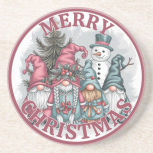 Christmas Gnomes Coaster