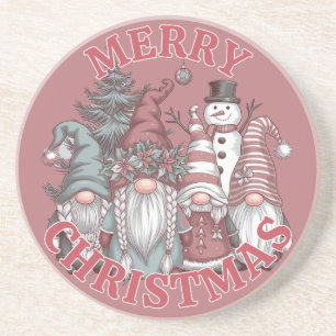 Christmas Gnomes Coaster