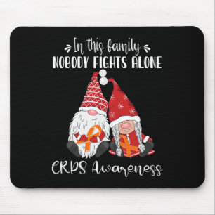 Christmas Gnomes CRPS Awareness Mouse Mat