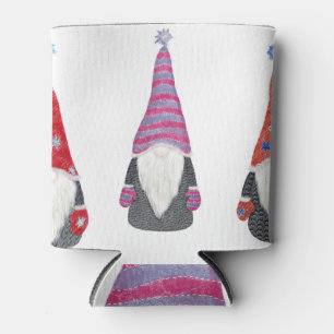 Christmas Gnomes: Cute Scandinavian Illustration Can Cooler