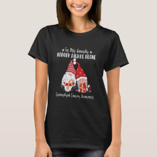 Christmas Gnomes Endometrial Cancer T-Shirt