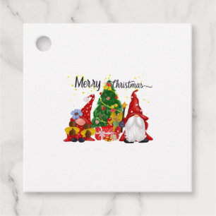 Christmas Gnomes   Favour Tags