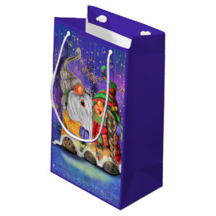 Christmas Gnomes Gift Bag