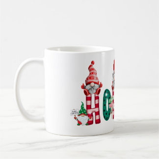 christmas gnomes,ho ho ho, christmas gift coffee mug