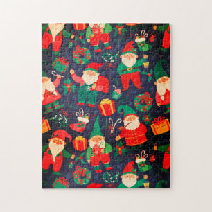 Christmas Gnomes Jigsaw Puzzle