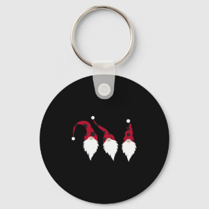 Christmas Gnomes Key Ring