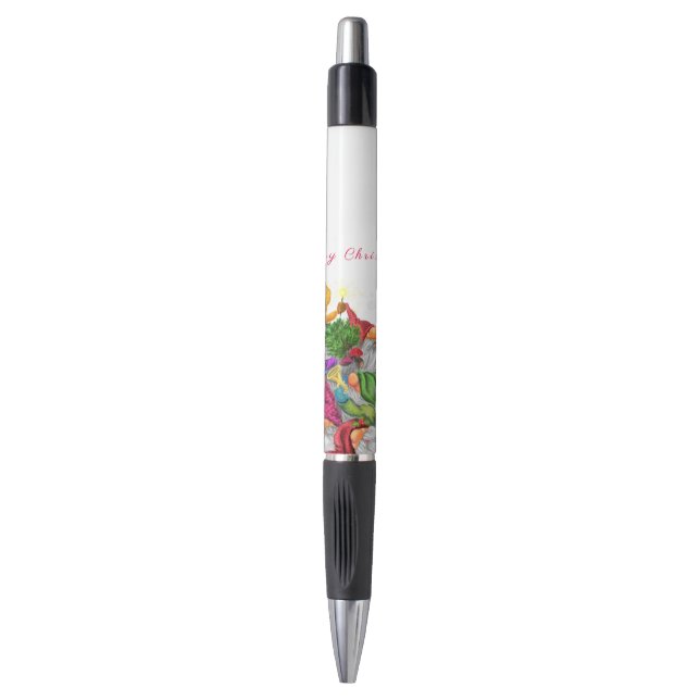 Christmas Gnomes Pen Gift Cartoon  (Front Vertical)