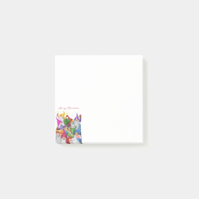 Christmas Gnomes Post-it® Notes (Front)