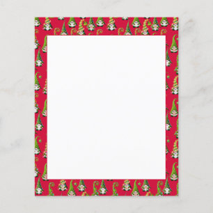 Christmas Gnomes Printed Paper Sheet