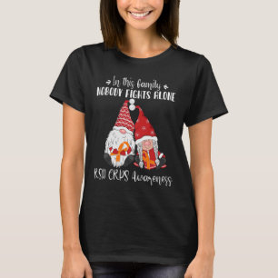 Christmas Gnomes RSD CRPS Awareness T-Shirt