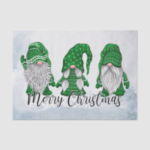 Christmas Gnomes Tissue Paper