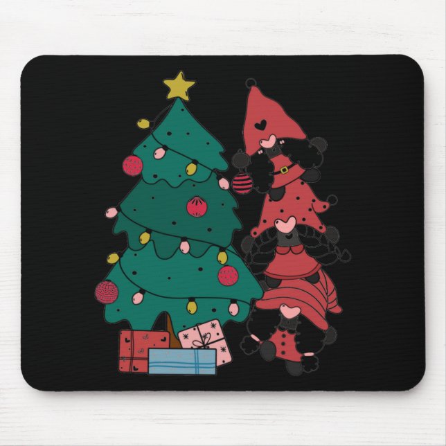 Christmas Gnomes Toddler T Shirt  Mouse Mat (Front)
