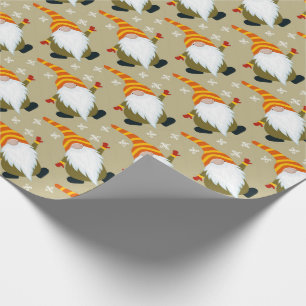 Christmas Gnomes Wrapping Paper