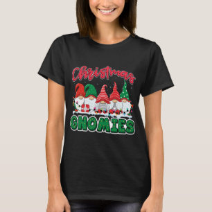 Christmas Gnomies Funny Gnome Family Matching T-Shirt